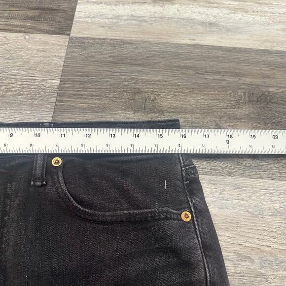 American Eagle AirFlex+ Black Men 32x29 Athletic Fit Stretch Tapered Denim Jeans - Picture 7 of 13